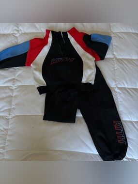 Kith Pullover Joggers Set - Black, Red, Blue, White